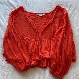 O'Neill Vibrant Orange Blouse